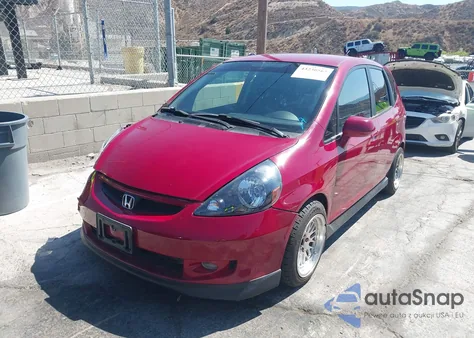 2007 Honda Fit Sport from USA, damaged, VIN JHMGD37627S060194